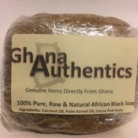 Natural African Black Soap 8oz