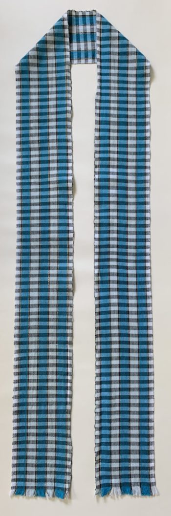 Blue Genuine Kente Cloth Stole